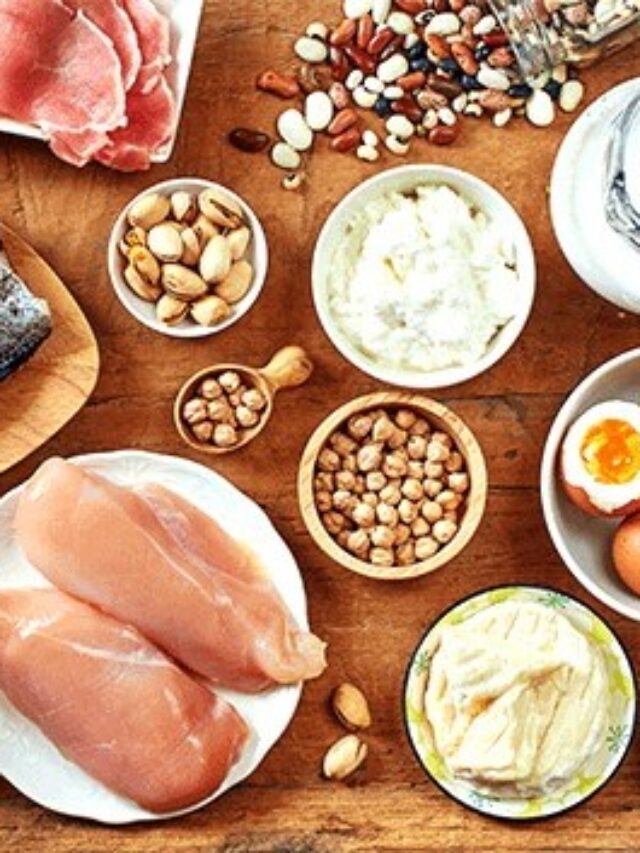 top 7 high protein food for body muscle gain.